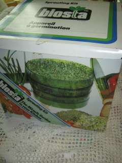 Biosta Green Sprouting Seed Sprouts Kit Made in Canada New in Box 