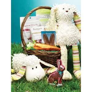 Bissingers Large Easter Basket with Lamb  Grocery 