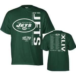  New York Jets Reebok 2009 AFC Conference Champions Roster 