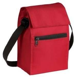    Port Authority Insulated Lunch Cooler Bag   Red