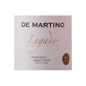  De Martino Legado Reserva Chardonnay 2010 Grocery & Gourmet Food