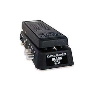  Rocktron Black Cat Moan Wah Pedal with Distortion Black 