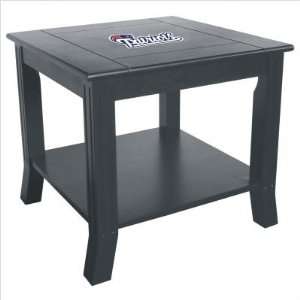  Imperial New England Patriots Side Table With Reversible 