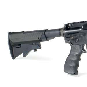 M16/AR15 Stock Saddle Black Fits Collapsible Stocks 