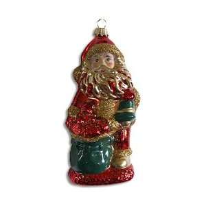  Handsome Lauscha Glass Santa ~ Germany