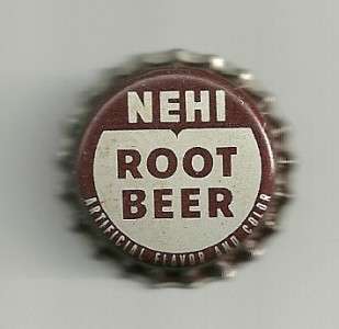 Unused Cork Lined Soda Cap Crown Nehi Root Beer  