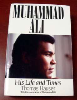 Muhammad Ali Autographed Signed His Life Times Book PSA/DNA #K47277 