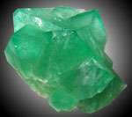New 3.3 ElectricGreen FLUORITE Octo Crystals S.Africa  