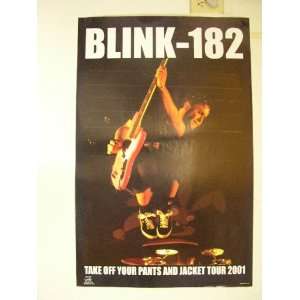  Blink 182 Poster Blink 182 Blink182 Tour 2001