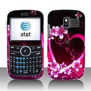 Purple Heart Design Snap on Hard Skin Shell Protector Cover Case for 