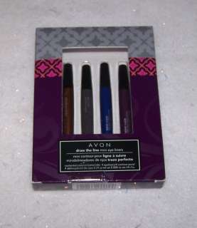 Avon Draw The Line Mini Eye Liners Set of 4 in Gift Box  