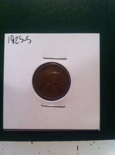 have a 1925 S Lincoln Wheat Cent for auction. This coin has a 