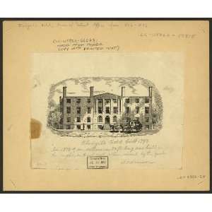  Blodgets Hotel,US Patent Office,stagecoach,c1820