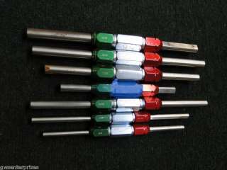 Lot of 7 Vermont Gage Go NoGo Pin Gauges Class Z  