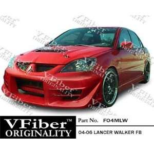   Mitsubishi Lancer 04 06 4dr VFiber FRP Walker 4pc Body Kit Automotive