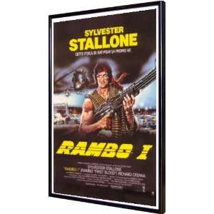  Rambo First Blood 11x17 Framed Poster