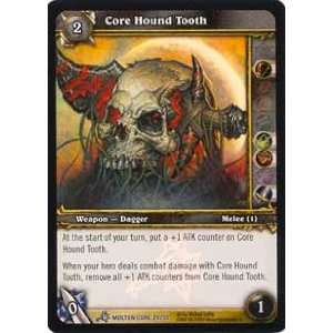   Tooth Rare   World of Warcraft Molten Core Raid Deck Toys & Games