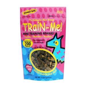   Train Me Mini Training Rewards for Dogs, Bacon, 4 Ounce