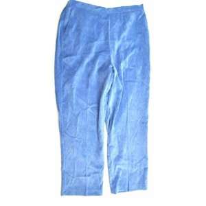  NEW ALFRED DUNNER WOMENS PANTS STRETCH BLUE 16 Beauty