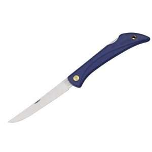  EKA Swede Knives 757614 Swede 1000 Fillet Lockback Knife with Blue 