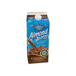Blue Diamond Almond Breeze Chocolate, Size 64 Oz (Pack of 6)  