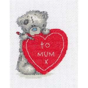  To Mum (Tatty Teddy)   Cross Stitch Kit Arts, Crafts 