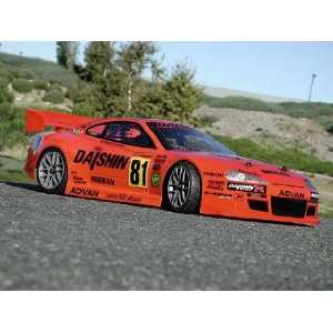  Nissan Silvia GT Body, Clear, 200mm Toys & Games