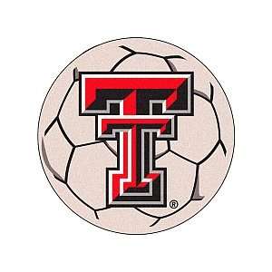  Texas Tech University Soccer Ball Rug 
