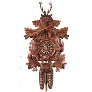   Weight Traditional Hunter Trophy Style Cuckoo Clock
