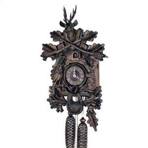   14 Inch Black Forest Hunter Theme Cuckoo Clock