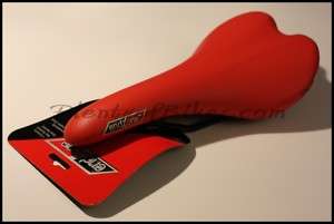 Red Bike Bicycle Endzone Racing Geltech Seat Saddle  