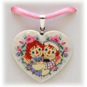    Raggedy Ann & Andy Sweetheart Pendant from Russia Toys & Games