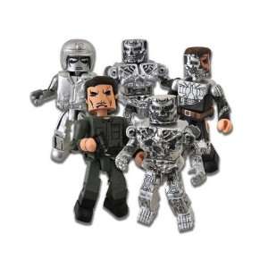  Terminator 2 Single Pack Minimates   Silver T 1000 Toys 