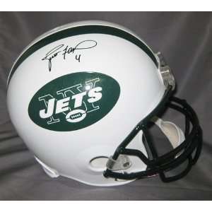 Brett Favre Autographed/Hand Signed New york Jets Full Size Deluxe 