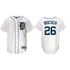  Boesch #26 Detroit Tigers Majestic Replica Home Jersey 