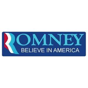 Romney 2012   10 Pack of Bumper Stickers. Made in USA