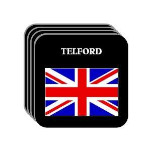 UK, England   TELFORD Set of 4 Mini Mousepad Coasters 