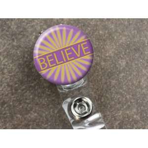  Believe ID Badge Clip