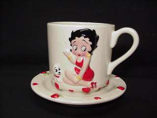 Betty Boop CUP & SAUCER TEA TIME DESIGN  