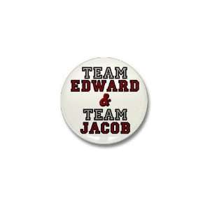  Team Edward Jacob Twilight Mini Button by  Patio 