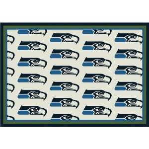   Team Repeat Seattle Seahawks Football Rug Size 54 x 78 Furniture
