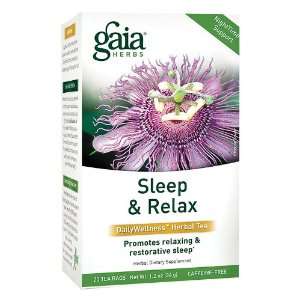     Gaia Sleep & Relax Herbal Tea, 20 tea bags