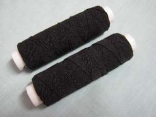 2reel x 18mtr BLACK Elastic Shirring Thread Sew  