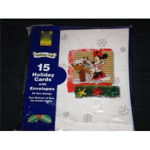  Disney Minnie Mouse Boxed Christmas Cards 