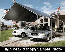 11x20 Deluxe High Peak Canopy Kit  