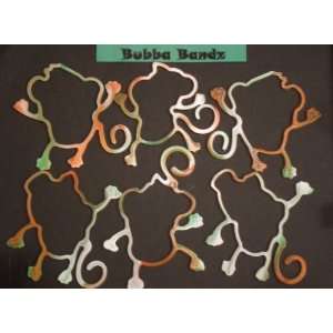  Monkey Tie Dye Silly Bands (12 Pack) Toys & Games
