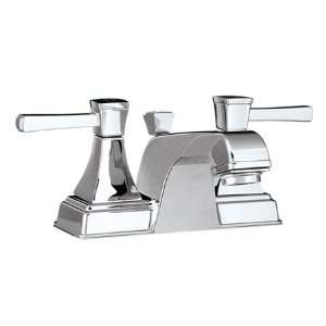   Nickel Bracciano Double Handle 4 Center Bathroom Faucet from the Brac