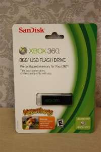 Microsoft Xbox 360 8GB USB Flash Drive NEW  