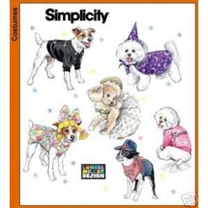  Simplicity 4000 Sew Pattern DOG COATS AND COSTUMES Size 