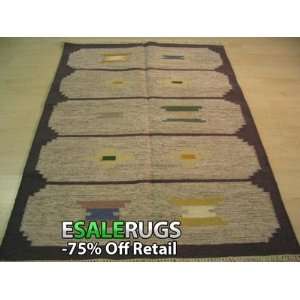  4 5 x 6 5 Kilim Hand Knotted Oriental rug